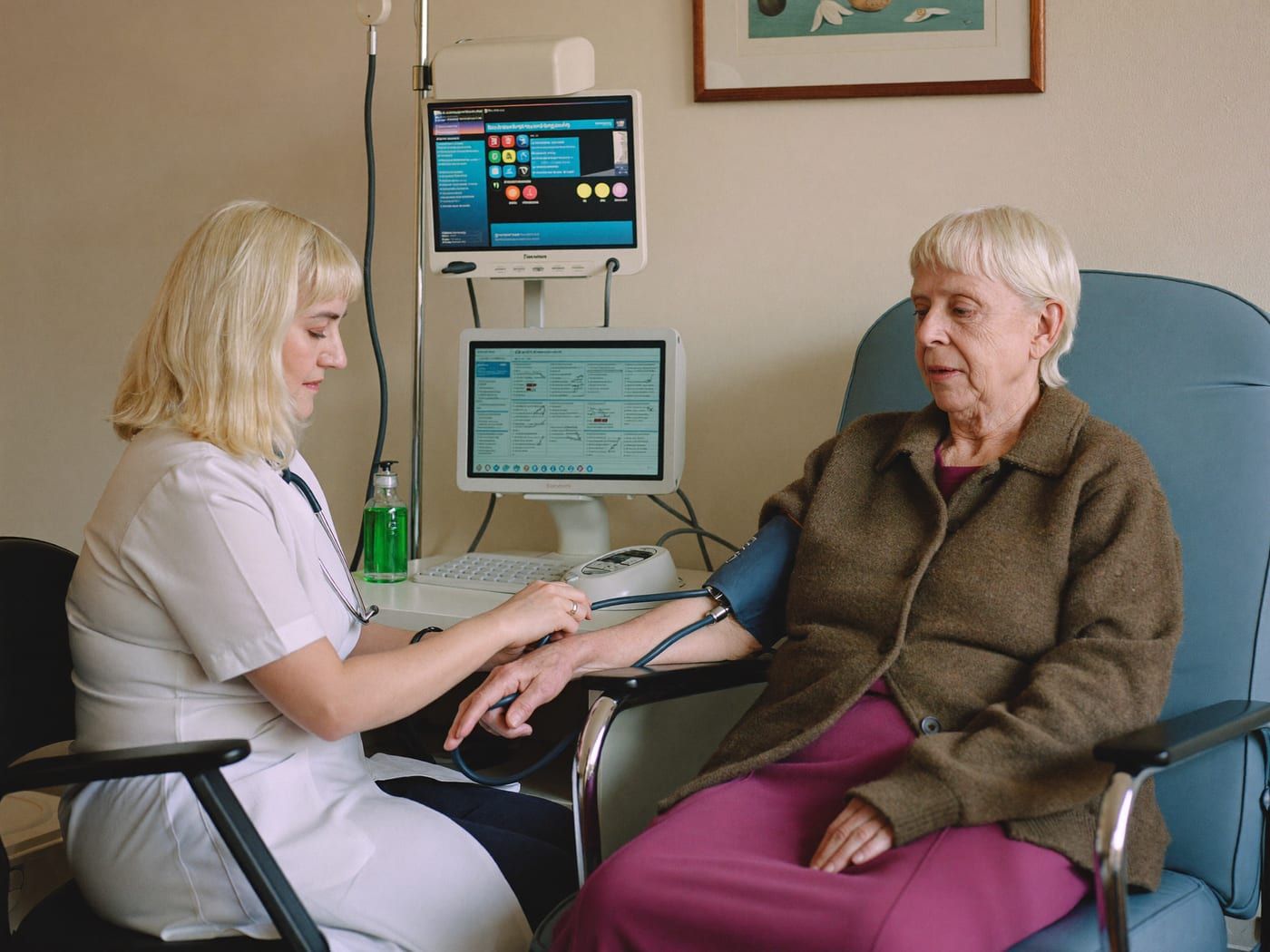 blood pressure check